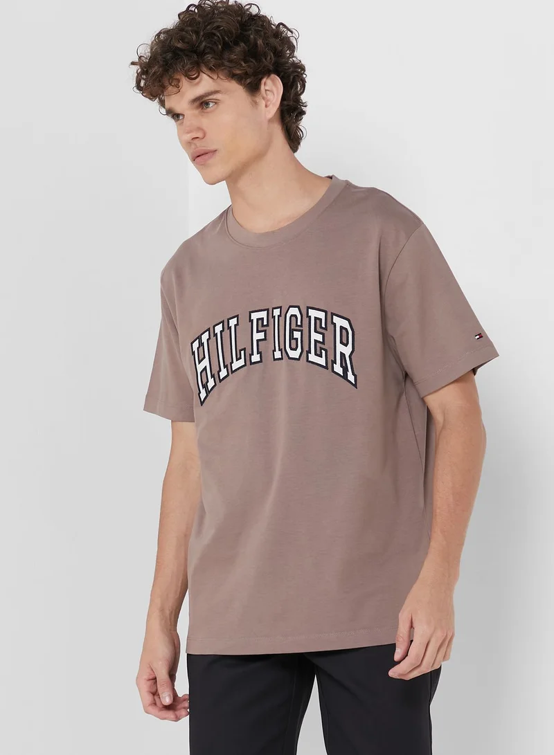 TOMMY HILFIGER Logo Crew Neck T-Shirt