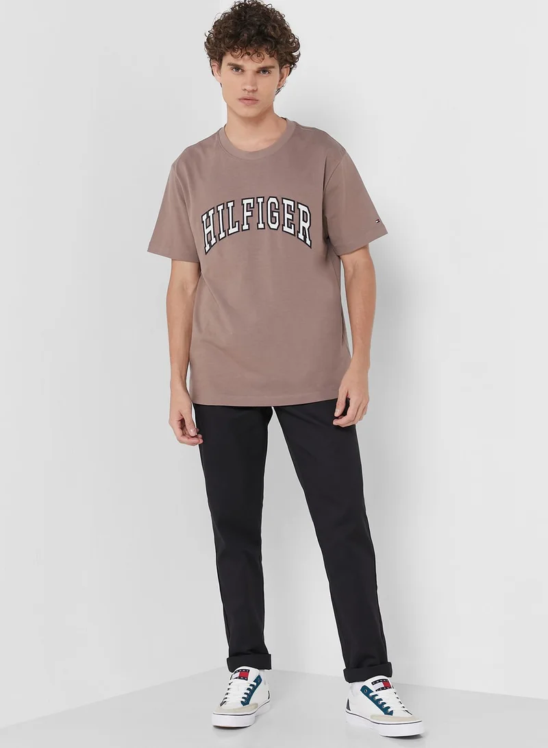 TOMMY HILFIGER Logo Crew Neck T-Shirt