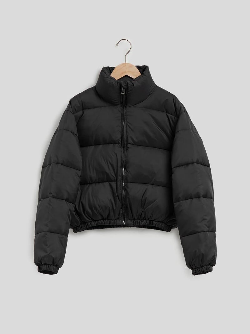 KOTTY Women Full Sleeve Solid Puffer Jacket - Image 5