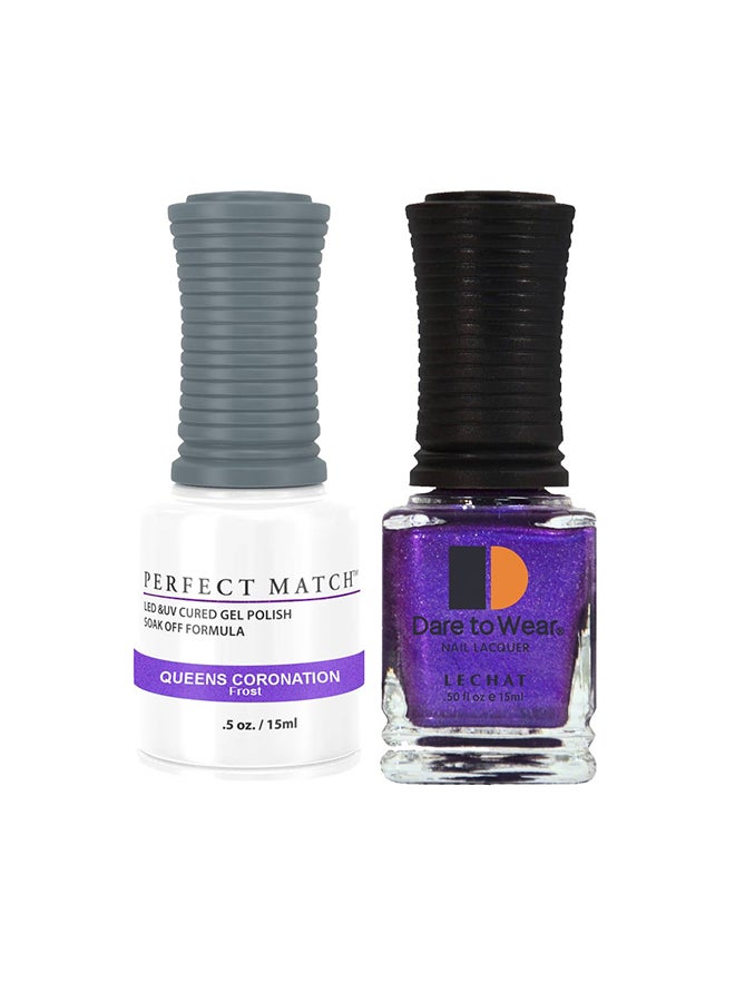 Lechat Soak Off Gel Nail Polish UV LED Gel Polish Queens Coronation PMS73 - Image 1