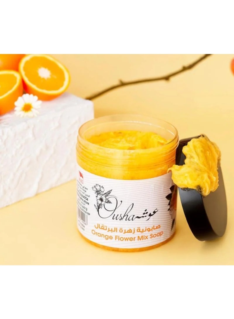 أوشا صابونية زهرة البرتقال 320 مل - Image 2