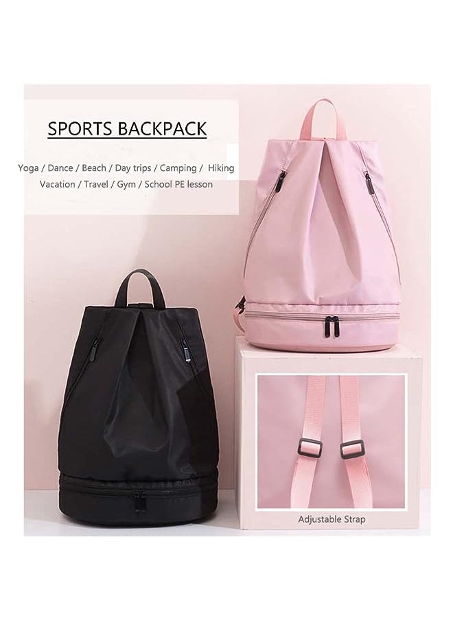 PROMASS - Bag, Waterproof Swimming Bag for Women and Men, Beach Sports Bags, Wet and Dry Storage Bags, Yoga Dance Beach Camping Travel Hiking School Backpacks - Image 1