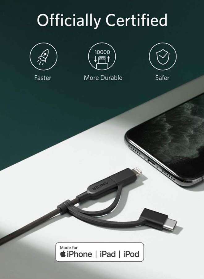 Anker PowerLine II 3-In-1 Cable - Image 4