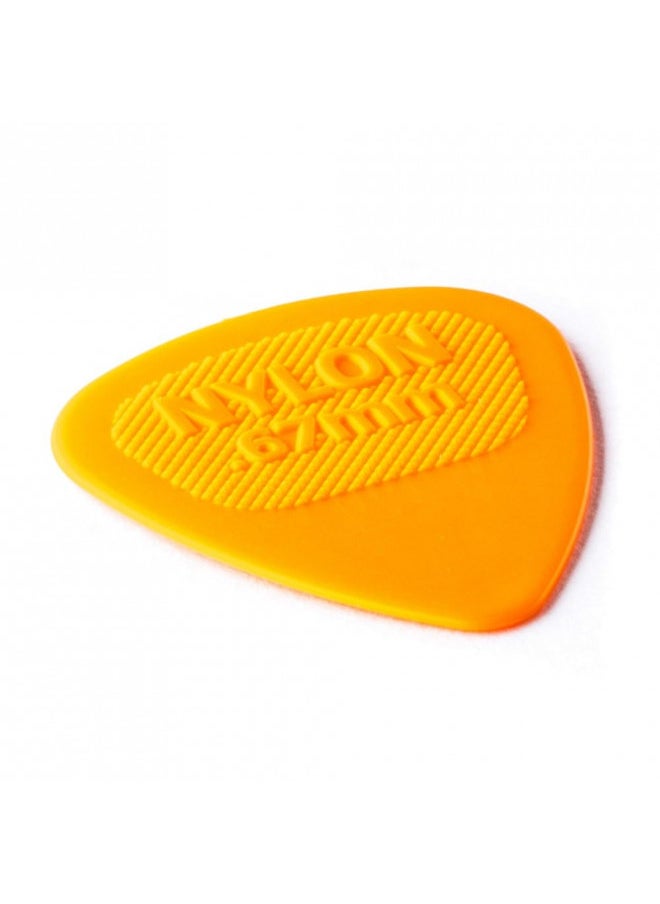 JIM DUNLOP JIM DUNLOP Nylon MIDI Standard .67mm Orange Guitar Pick - 72 Pack  - Image 3