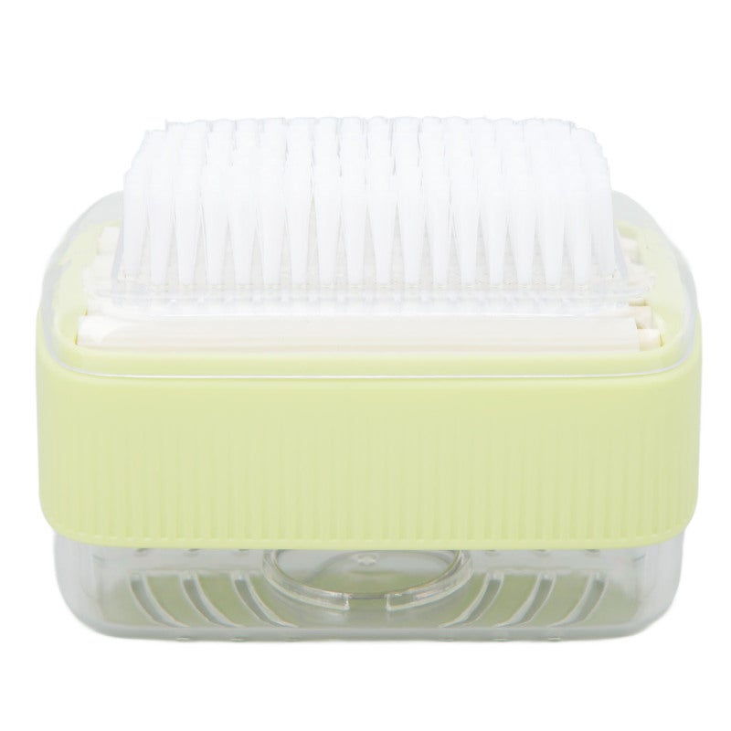 Soap Foaming Box PP Material Hands-Free Foam Creation Rolling Wheel Lather Compact Soap Storage Box - Removable Scrub Brush Foam Soap Dispenser for Bathroom and Kitchen - Image 4