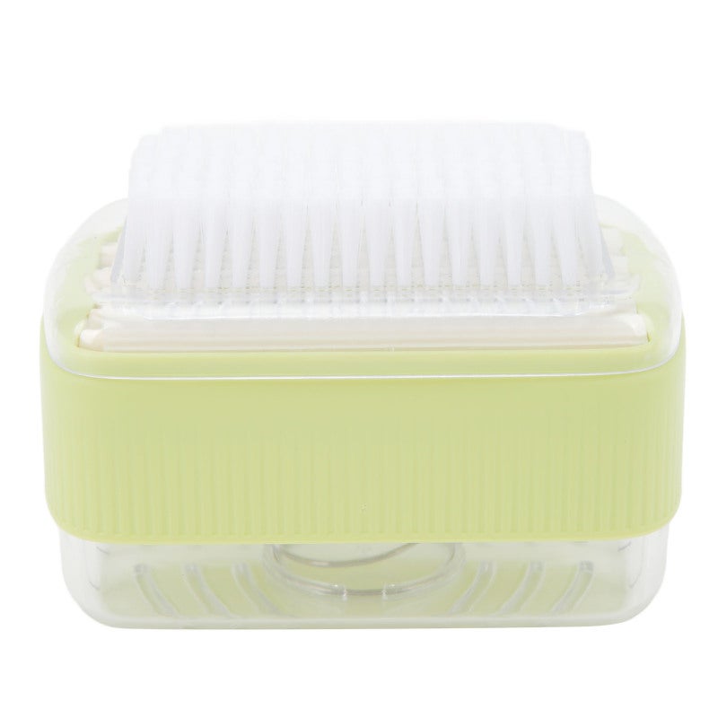 Soap Foaming Box PP Material Hands-Free Foam Creation Rolling Wheel Lather Compact Soap Storage Box - Removable Scrub Brush Foam Soap Dispenser for Bathroom and Kitchen - Image 1