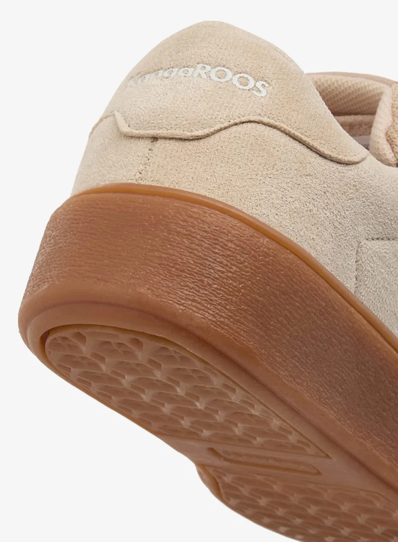 kangaROOS BEIGE Women's Logo Detail Sports Shoes with Lace-Up Closure for Women | Best Price UAE