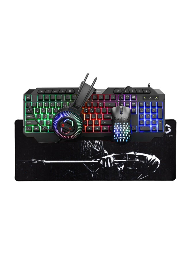 GAMEON Valkyrie X Gaming PC With Intel i5-12400F Processor/16GB RAM DDR4/1TB SSD/8GB Nvidia GeForce RTX 5060 Graphics/Windows 11 Pro+24 Inch 200Hz Fast IPS Monitor+Gaming Keyboard Mouse Headset Combo/ black - Image 5