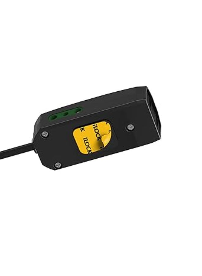 آي لوك مشترك كهرباء cMini Charger PRO بمنفذي شحن Type-C وType-A مع مقبسين كهرباء – طول 3 متر – أسود - Image 4