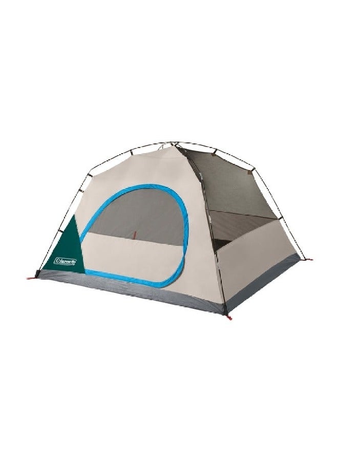 كولمان 2154640 كولمان سكاي دوم خيمة للتخييم الخارجي 4 أشخاص ايفرجرين 8 x 7 قدم - Image 3