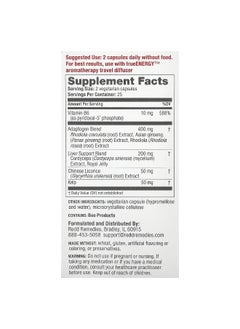 REDD REMEDIES Redd Remedies, TrueEnergy, 50 Vegetarian Capsules  - Image 2
