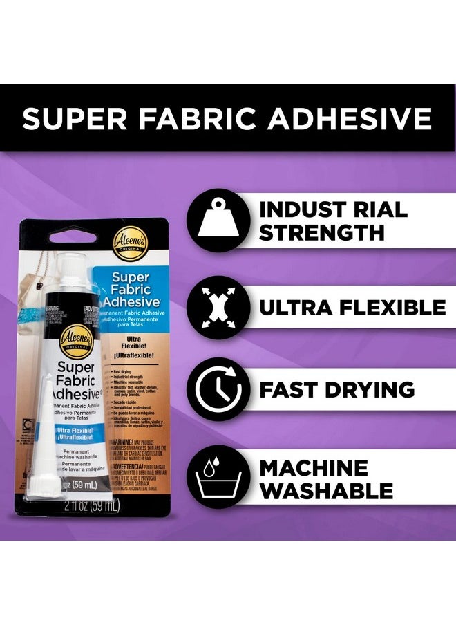 Aleene's Platinum Bond Adhesive Super Fabric 2 Oz  - Image 3