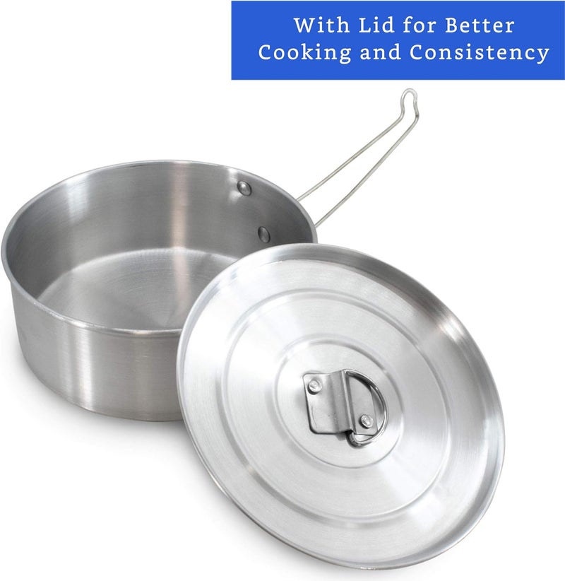 GLOBE ROCKET Flan Mold with Lid - Authentic Mexican Flan Pan - Flan Molds for Baking with Water Bath - Molde para Flan - Flaneras Moldes con Tapa Baño Maria - Image 3
