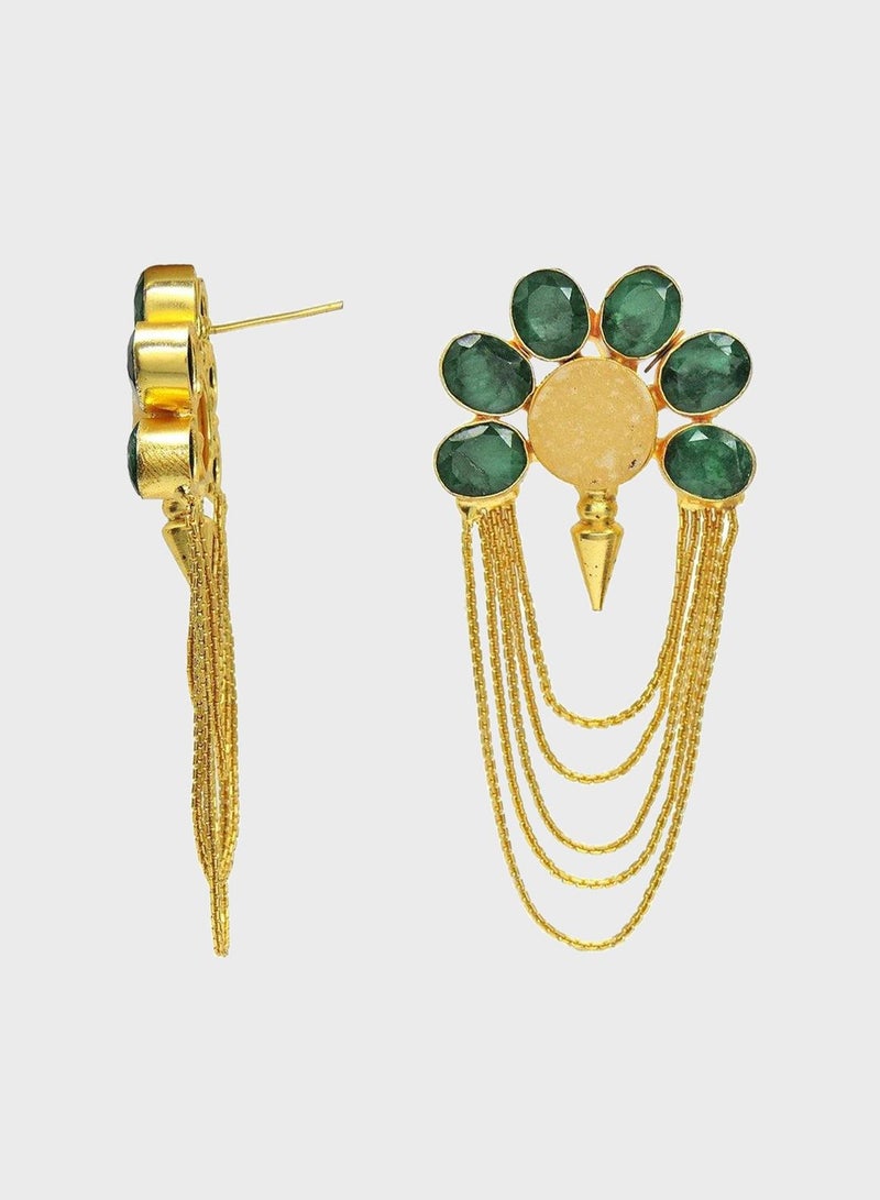 DORI Isis Chain Drop Earrings  - Image 2