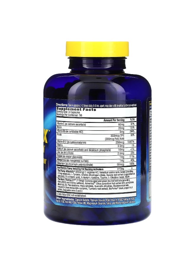 MHP MHP, Anadrox Pump & Burn, 224 Capsules  - Image 2