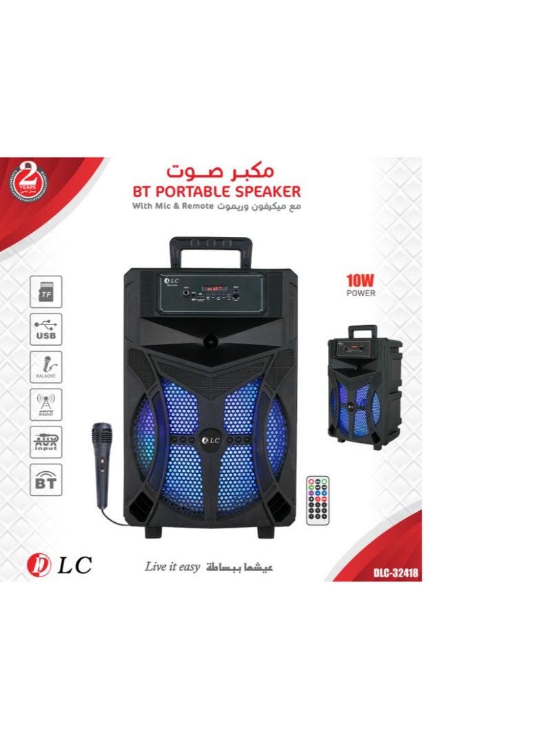 DLC DLC Attractive Light-Up Speaker with Microphone and Remote  - Image 3