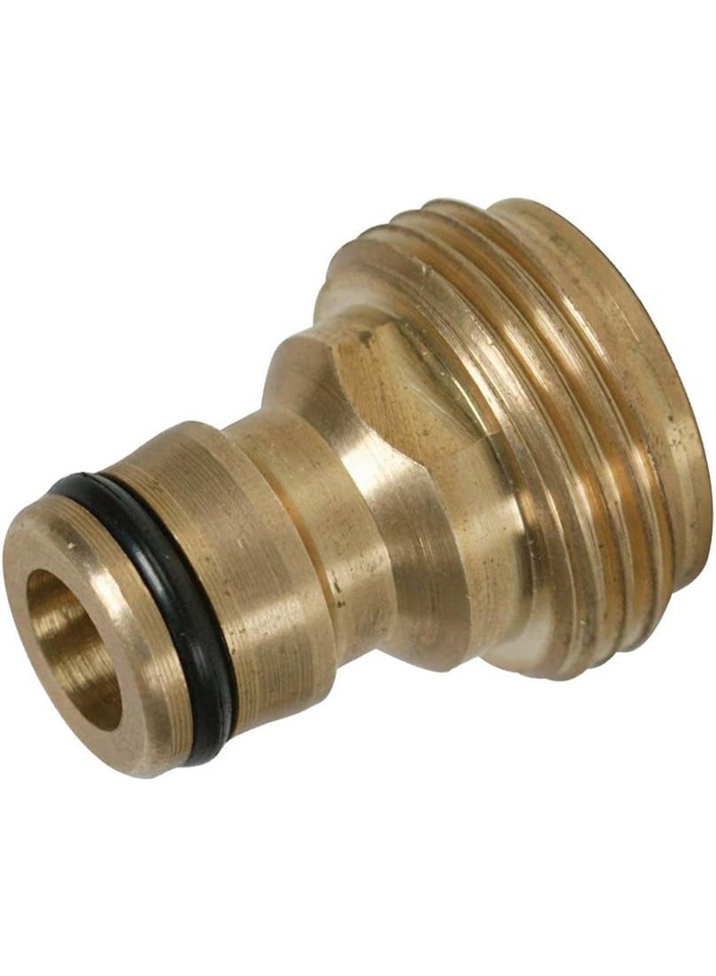 Silverline 244973 Internal Adaptor Brass 1/2" Male Durable Brass Quick Connect Garden Hose Adapter - Leak-Proof - Image 4