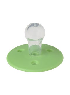 Mininor Round Pacifier Silicone 6M - Apple Green 