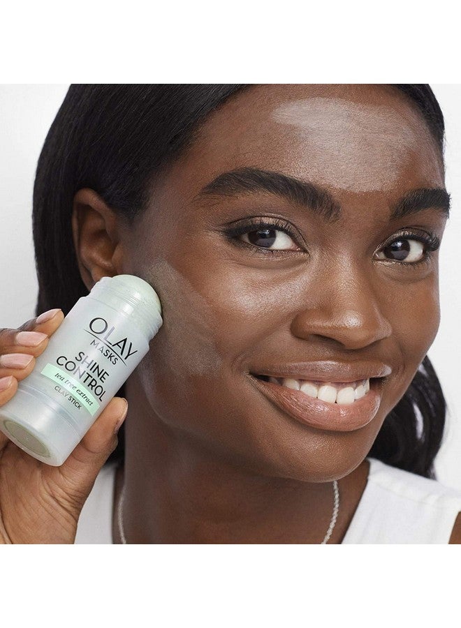 Olay Shine Control With Tea Tree Extract Facial Mask Stick Tea Tree Extract Mask Stick 1 Count - Image 3