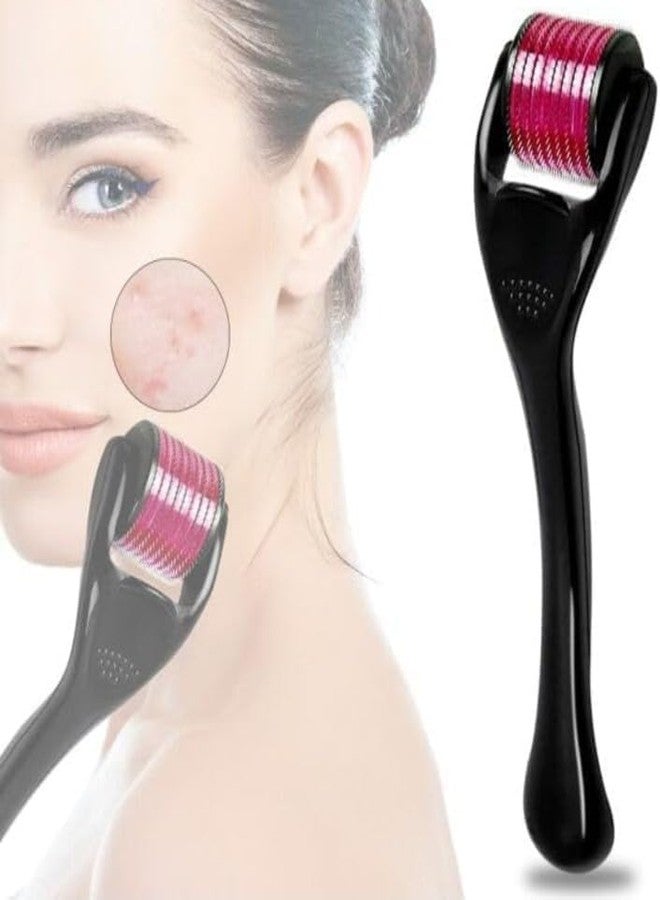 VMITRA Derma Roller For Hair Growth 0.5 Mm With 540 Titanium Needles|Repairs Damaged Hair, Activates Hair Follicles|For Hair Fall & Hair Thickening|Reduces Acne Scars|Safe & Effective To Use - Image 4