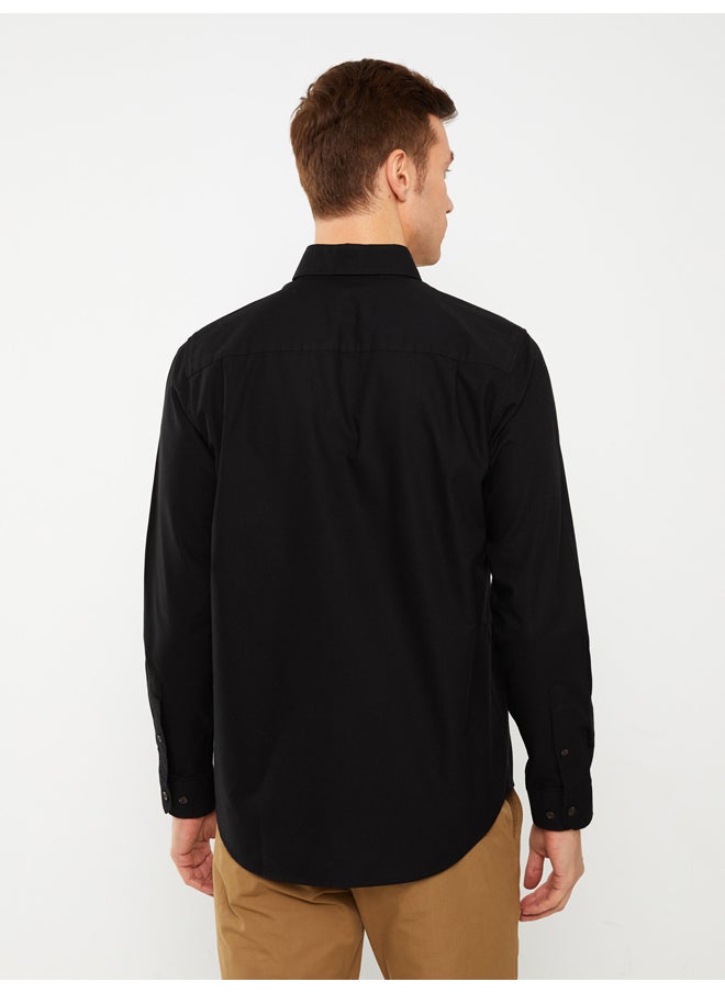LC WAIKIKI - Regular Fit Long Sleeve Oxford Men's Shirt - Image 1