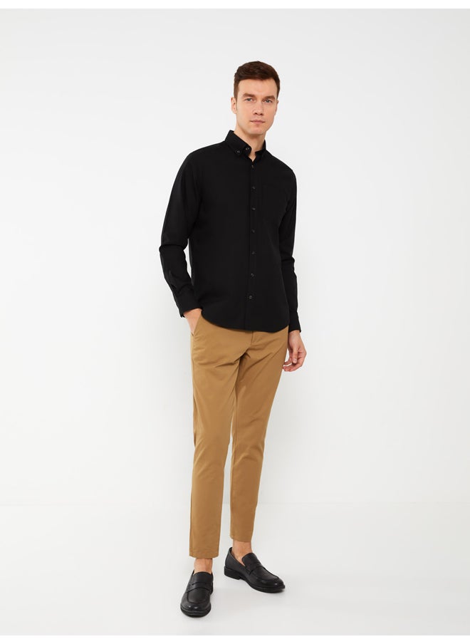LC WAIKIKI - Regular Fit Long Sleeve Oxford Men's Shirt - Image 1