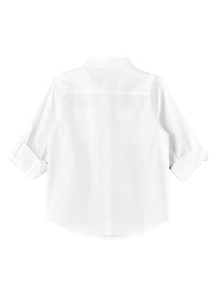 JAM Boys White Casual Shirt with Roll-Up Sleeves  - Image 2