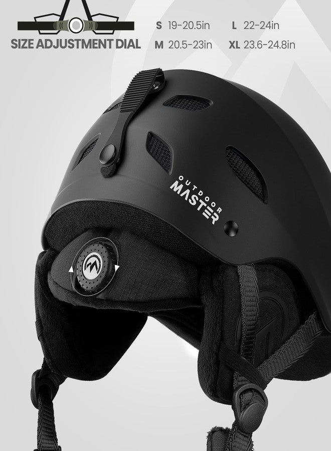 OutdoorMaster Ski Helmet Set,Kelvin Ski Helmet with Ski Goggles PRO - Snowboard Helmet Set for Men, Women & Youth - Image 3