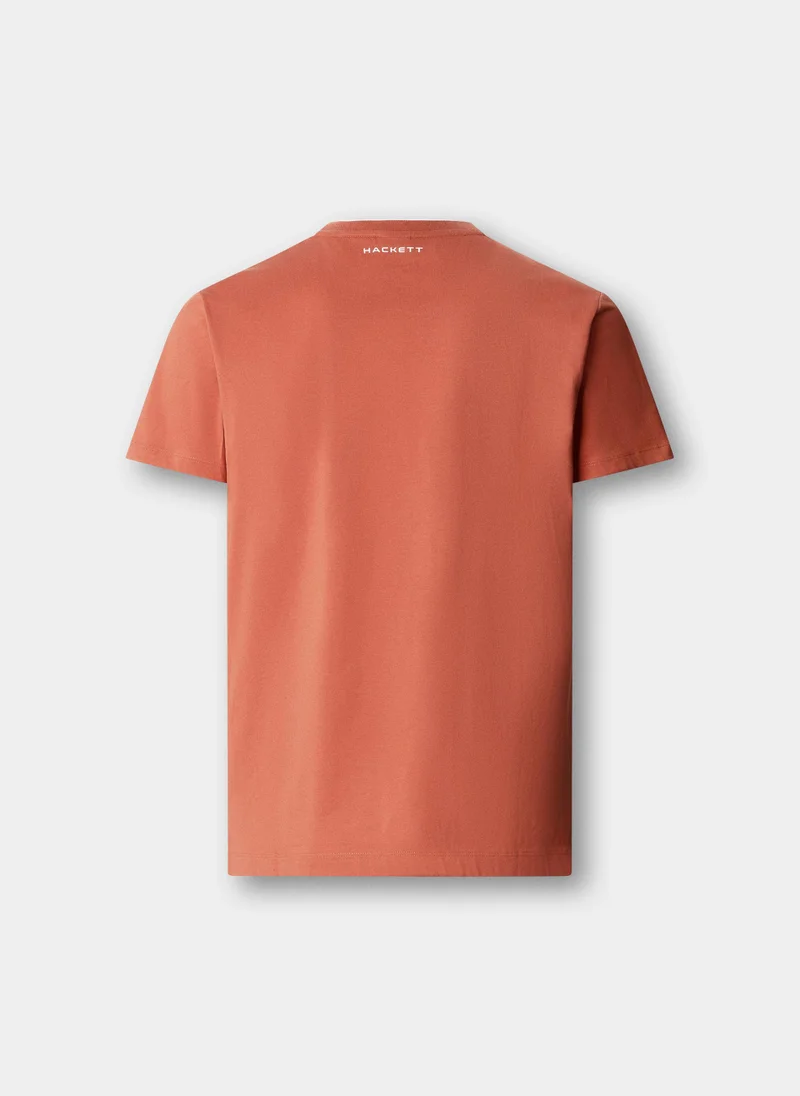 Hackett Classic Fit Short Sleeve Branded T-Shirt