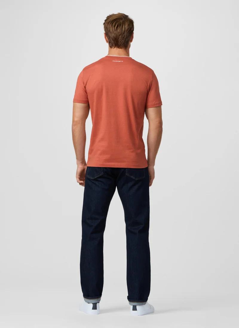 Hackett  Classic Fit Short Sleeve Branded T-Shirt for Men | Best Price UAE