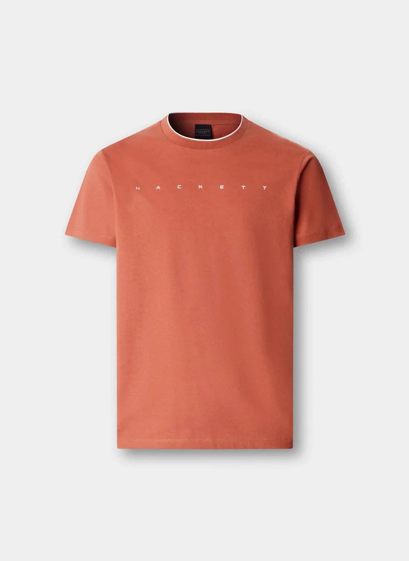 Hackett Classic Fit Short Sleeve Branded T-Shirt