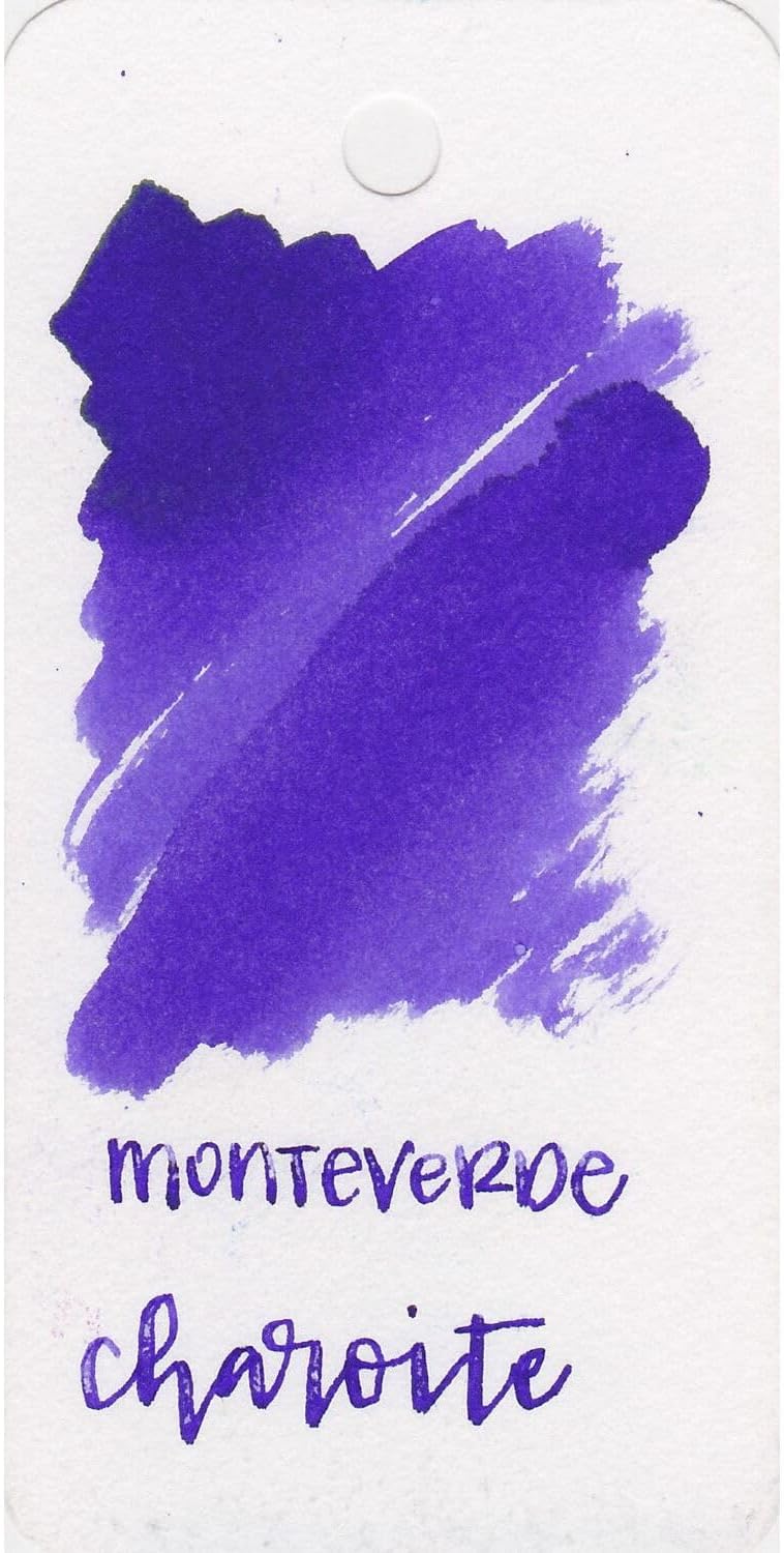 Monteverde Bottle Ink, 90ml, Charoite (G308CH) - Image 2