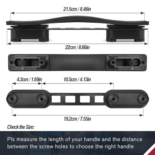 Zoofen Replacement Luggage Suitcase Handle Carry Strap Luggage Grip Luggage Replacement Handle Pulls（B110） - Image 2
