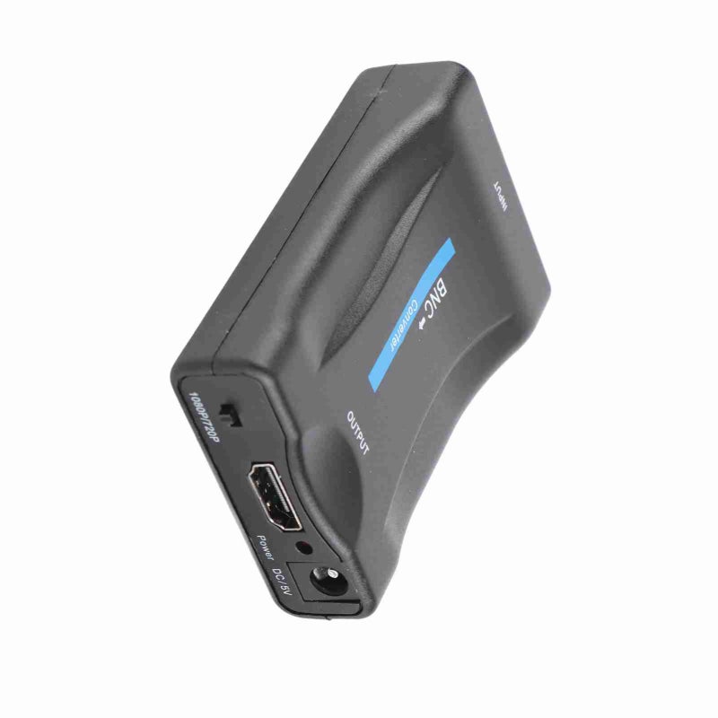 BNC to HDMI Converter 1080P 720P Scaler Video Adapter - 3D Compensation DCDI Technology Analog Camera to HDMI Output for Surveillance Monitor - Image 1