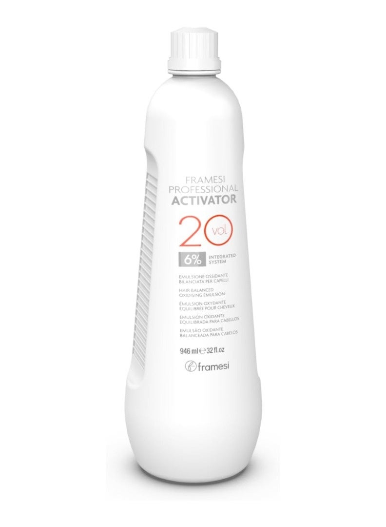 Framesi Morphosis Framesi Professional Activator 20 Vol 946ml - Perfect Oxidant for Hair Coloring - Image 1