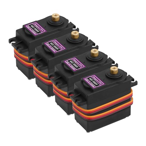 Deegoo-FPV ديجو [4-باك] MG996R 55غ تروس معدنية عزم دوران محرك سيرفو رقمي لفوتابا JR RC هليكوبتر سيارة قارب روبوت - Image 1
