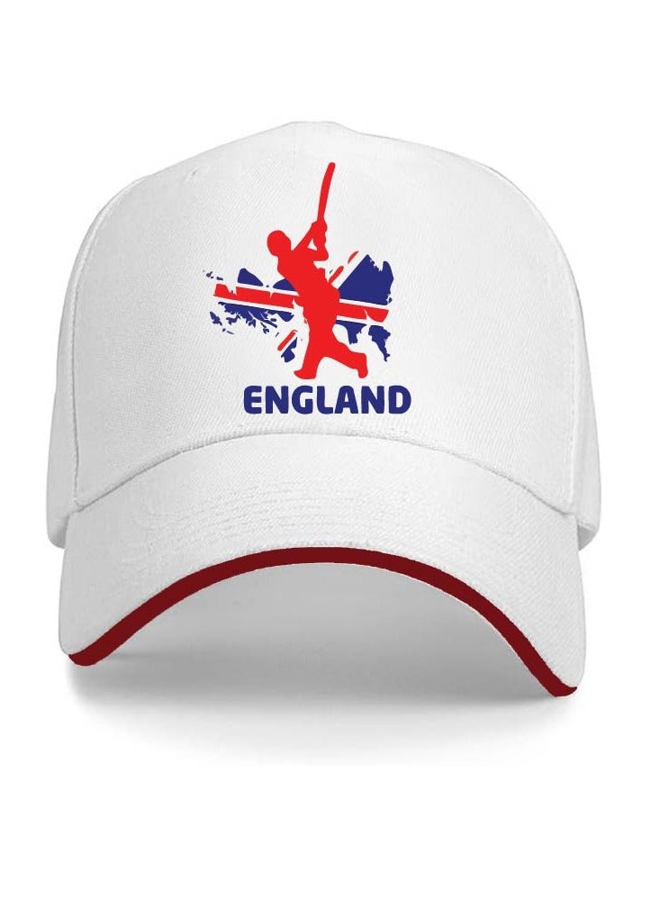 England Unisex Sports Jersey Dry-Fit T-shirt for Adults, Drawstring Bag, Cap, and Scarf - Perfect for England Sports Fans  - Image 4