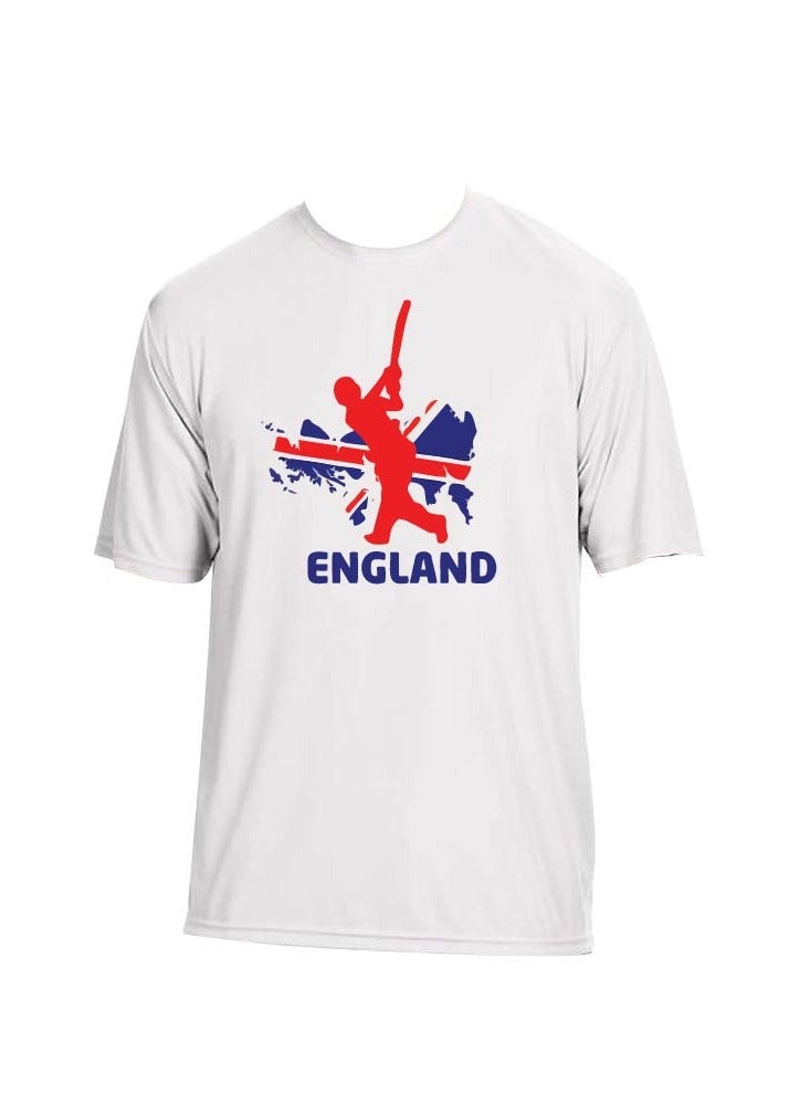 England Unisex Sports Jersey Dry-Fit T-shirt for Adults, Drawstring Bag, Cap, and Scarf - Perfect for England Sports Fans  - Image 5