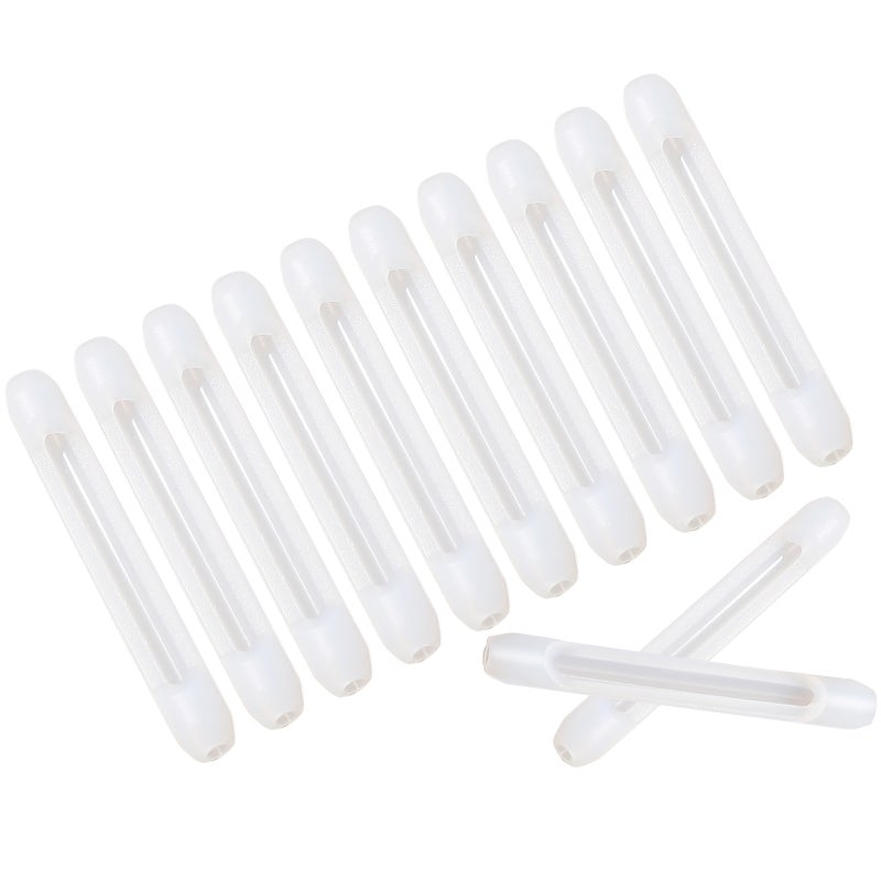 12 Pairs Eyeglass Ear Grip: Silicone Anti- Comfort Glasses Retainers - Eyeglass End Tip Grip For Spectacle Sunglasses Glasses Eyewear - Image 4