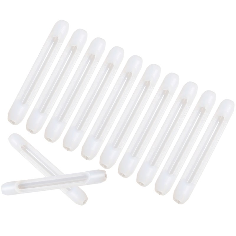 12 Pairs Eyeglass Ear Grip: Silicone Anti- Comfort Glasses Retainers - Eyeglass End Tip Grip For Spectacle Sunglasses Glasses Eyewear - Image 1