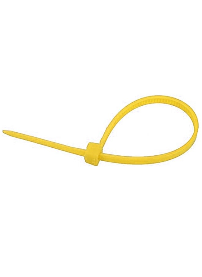 ZCM-HAPPY Pack of 300 Secure Bind 250mm White Cable Ties - Heavy Duty Nylon Zip Ties with 18kg Tensile Strength for Office, Household, and Outdoor Use  - Image 3