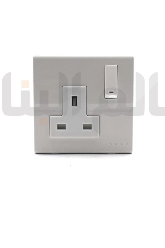 Panasonic 13A 3 Pin Wall Socket with On/Off Switch – White - Image 2