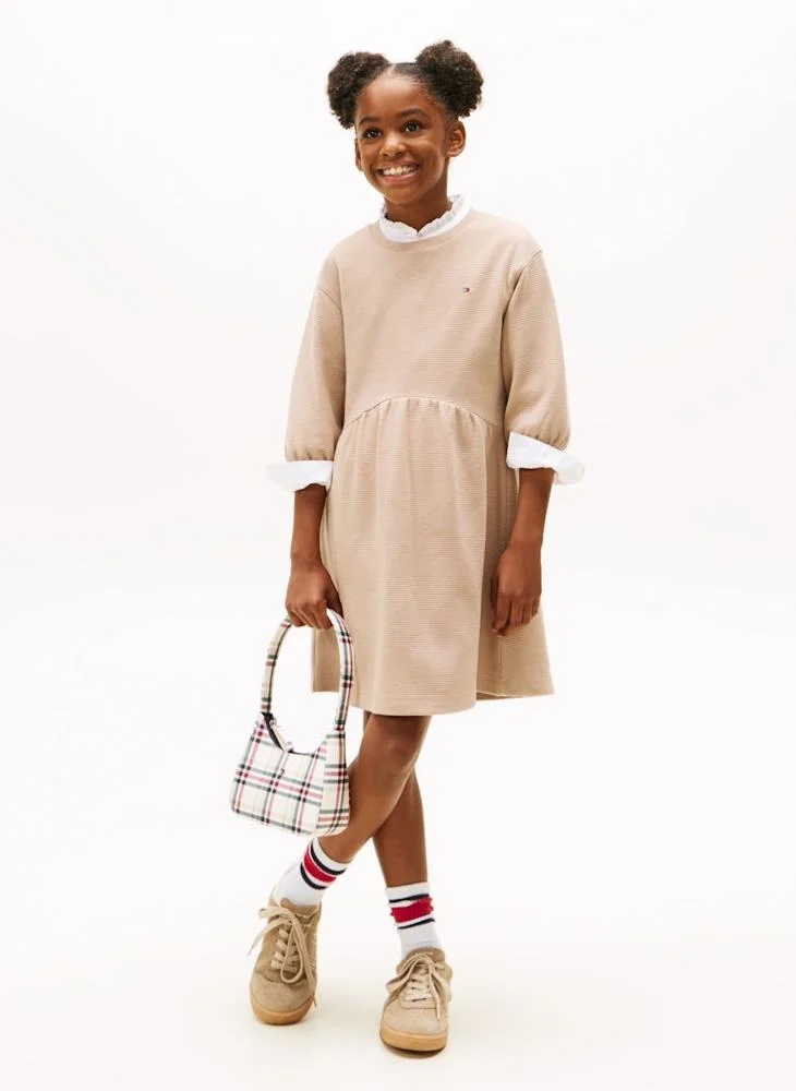 TOMMY HILFIGER Kids Essentials Ottoman Dress