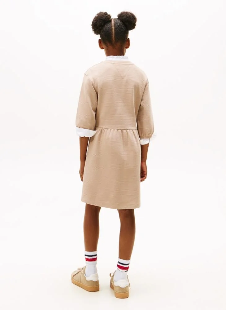 TOMMY HILFIGER Kids Essentials Ottoman Dress