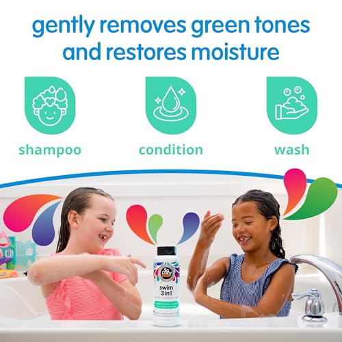 SO COZY SoCozy Kids Swim 3-in-1 Shampoo + Conditioner + Body Wash (10.5 Fl Oz, Pack of 2) Gentle Combo Hair & Body Cleanser for Swimmers, Salt & Chlorine-Removing Activated Charcoal, Paraben & Sulfate-Free - Image 3