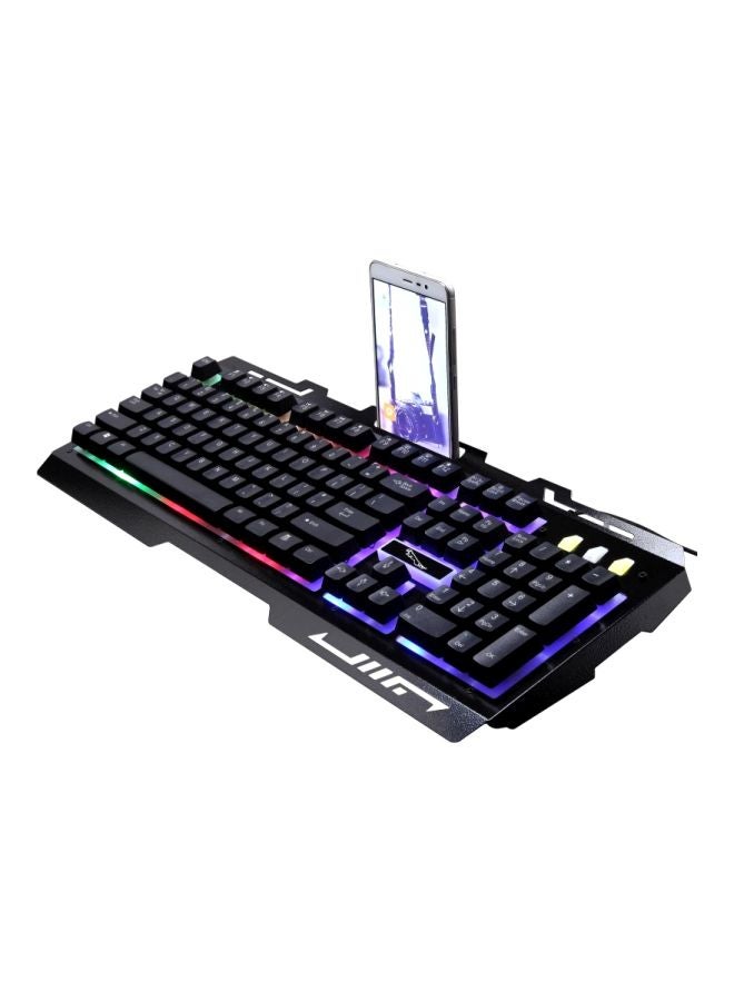 لوحة مفاتيح للألعاب G700 ميكانيكية سلكية بإضاءة متعددة الألوان  RGB - Image 2