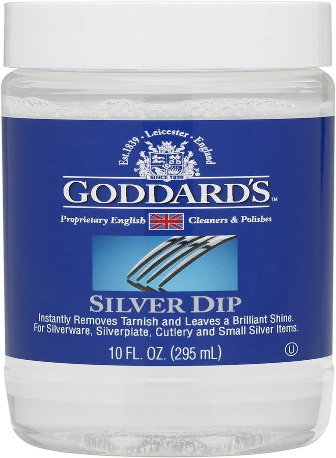 Goddard's Silver Care Liquid Dip - 10 Oz, Goddards Silver Polish Cloth, Set of 2 - Image 2