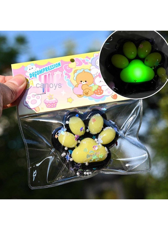 Ultra Soft Cat Paw Squeeze Stress Relief Toy