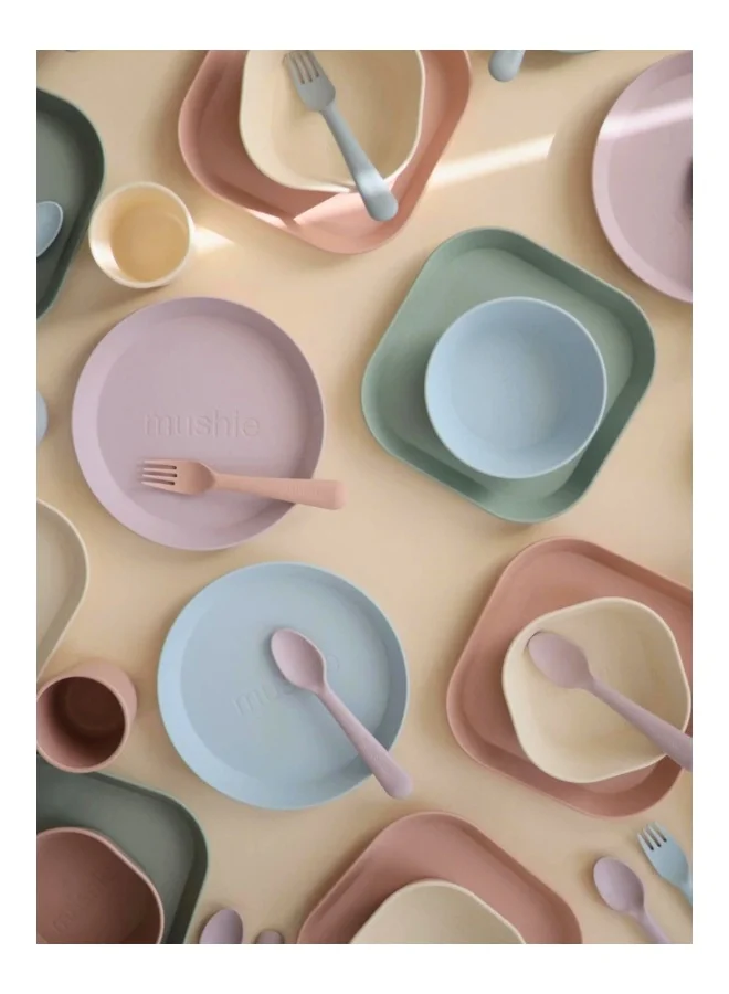 mushie Dinner Plate Round Soft Lilac