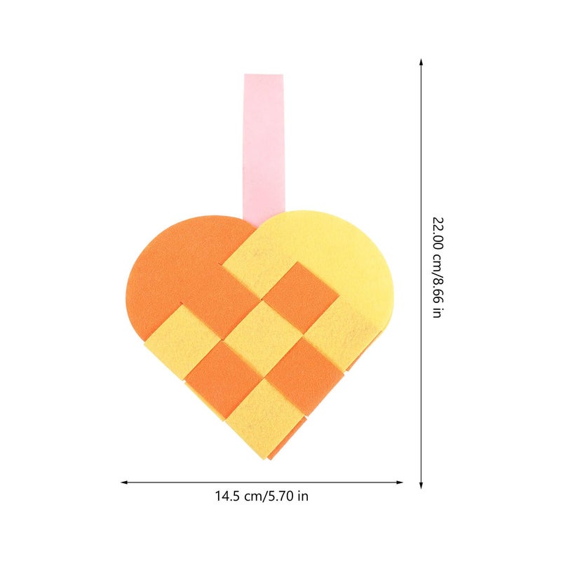 Heart Shape Candy Favor Bags 10pcs Red Valentine Christmas Party Treat Packaging Pouches - Image 3